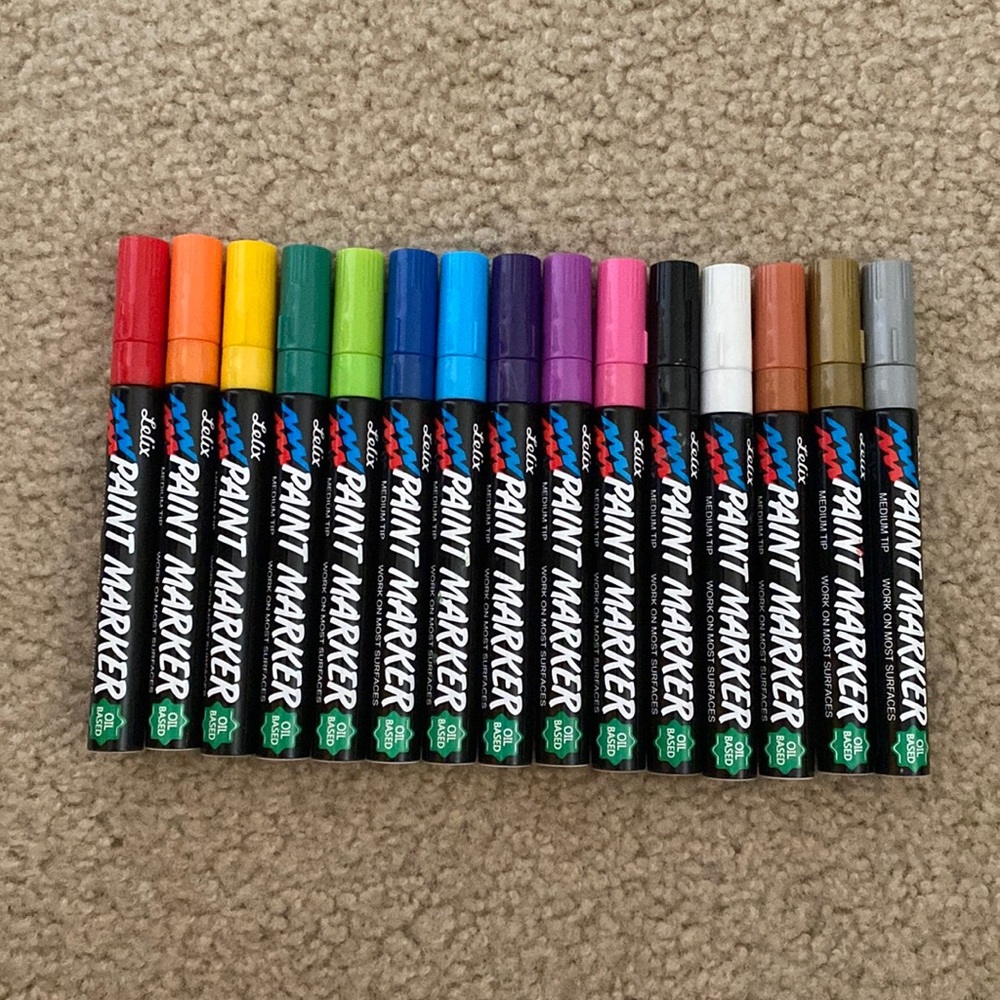 Lelix Paint Markers - 15 Pack